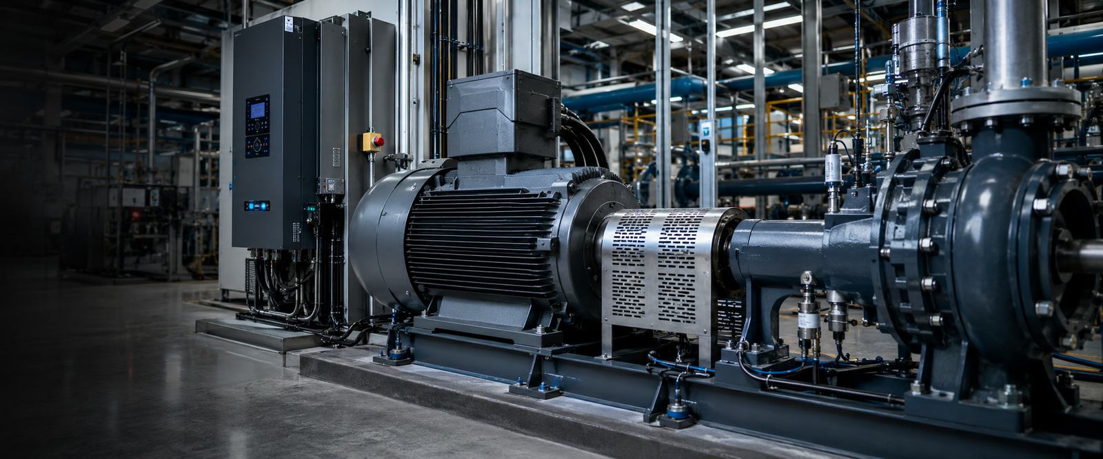 Industrial motor and equipment control